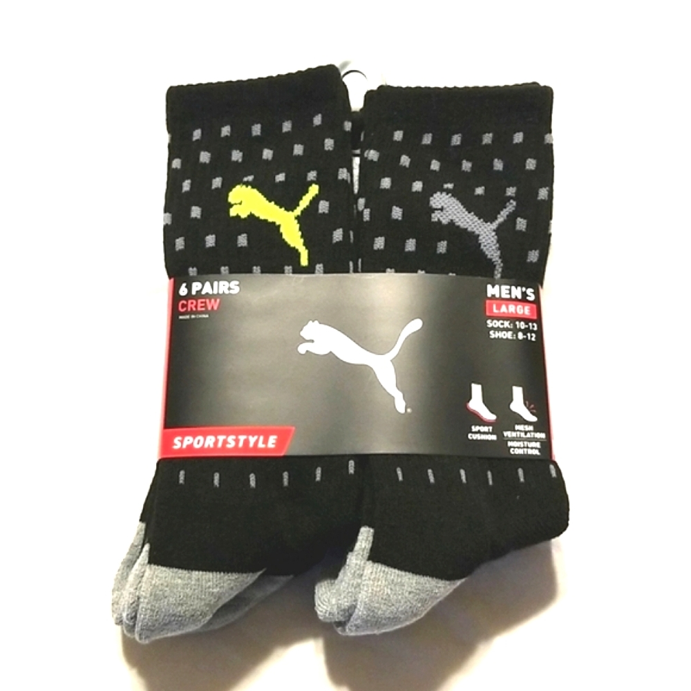 Puma crew socks